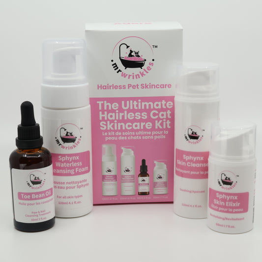 The Ultimate Hairless Cat Skincare Kit