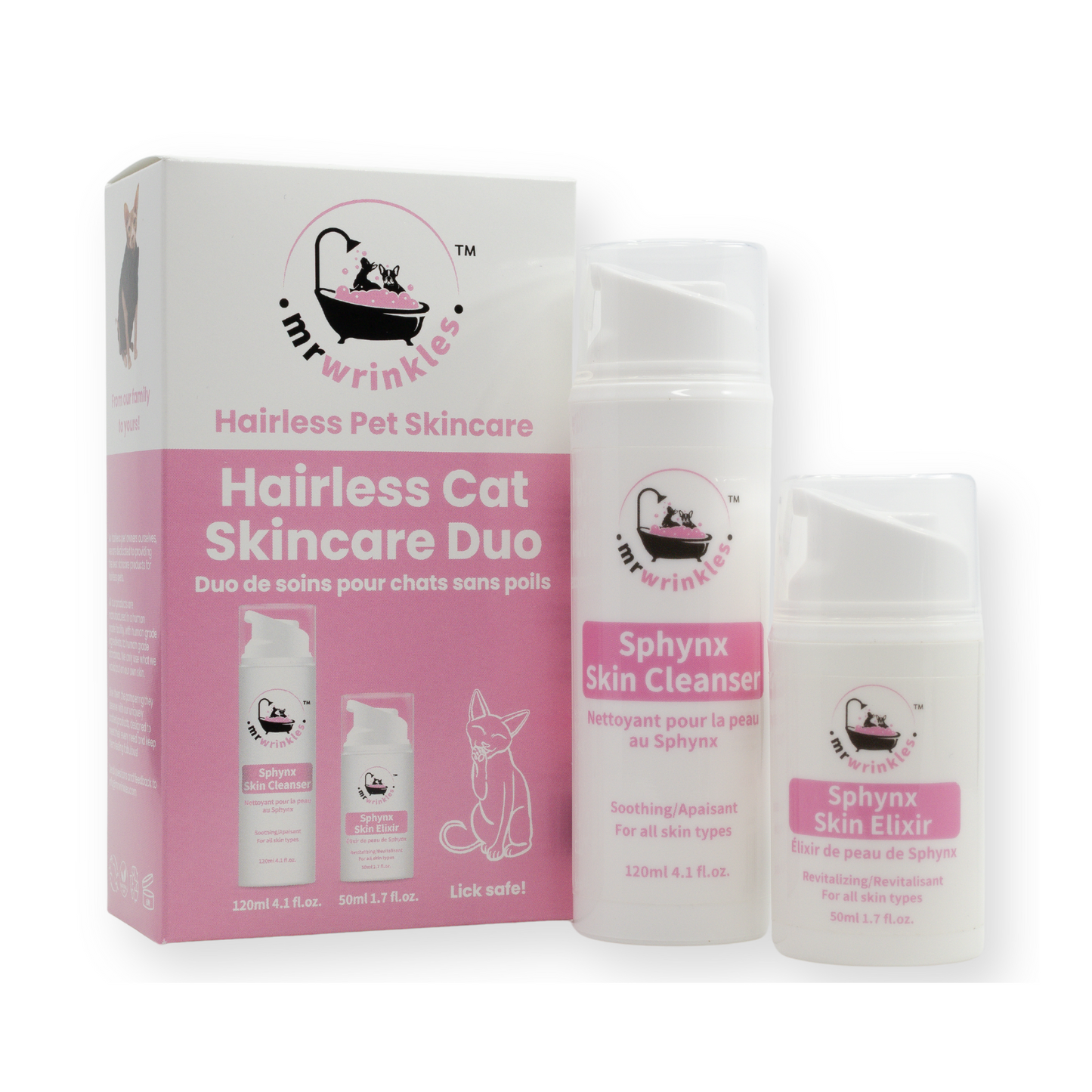 Hairless Cat Skincare Duo