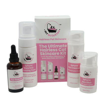 The Ultimate Hairless Cat Skincare Kit