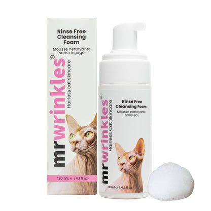 Hairless Cat Rinse Free Cleansing Foam