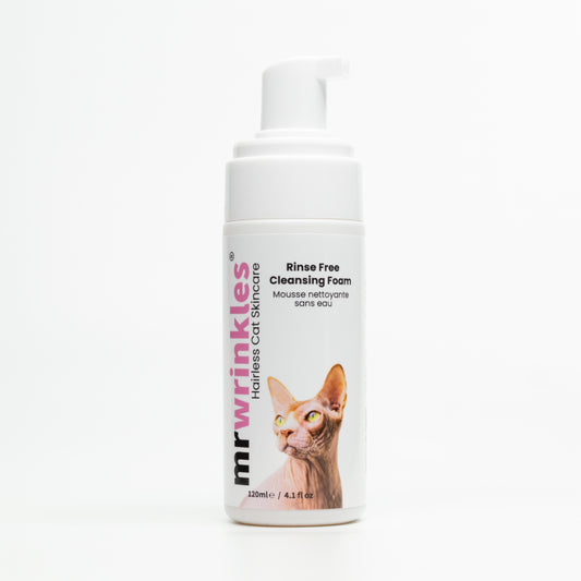 Hairless Cat Rinse Free Cleansing Foam